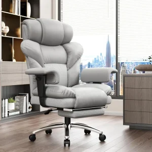 Big and Tall Office Chair - High Back Leather