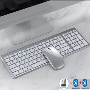 Rechargeable Bluetooth Keyboard and Mouse Set