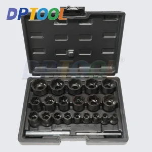 22 Piece Set 1/2" and 3/8" Drive Impact Lug Nut Remover Socket Tool